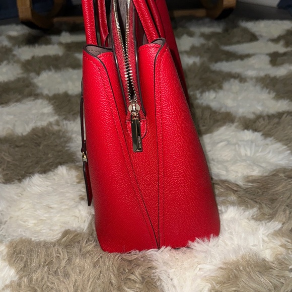 Kate Spade Red Leather Tote Bag - Picture 2 of 7